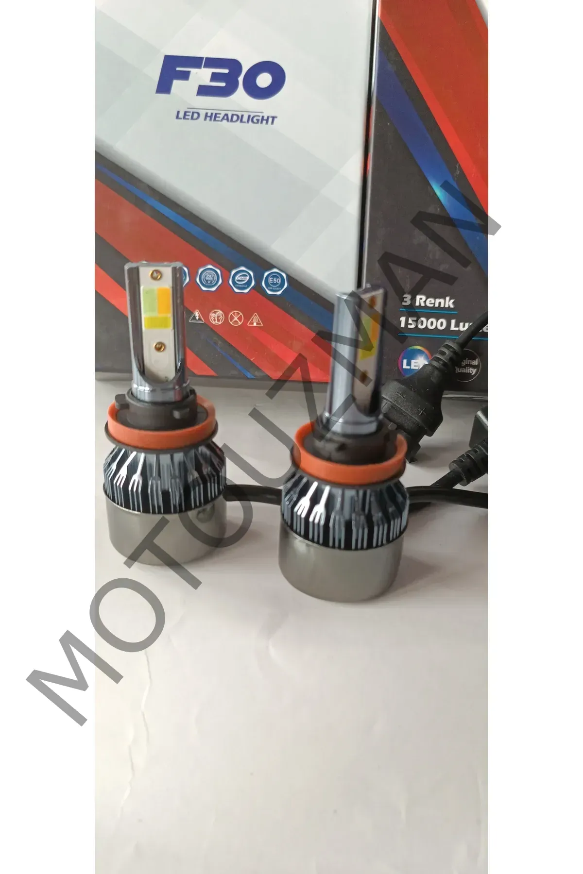 XENON FAR 3 RENK MOTOSİKLETE UYGUN