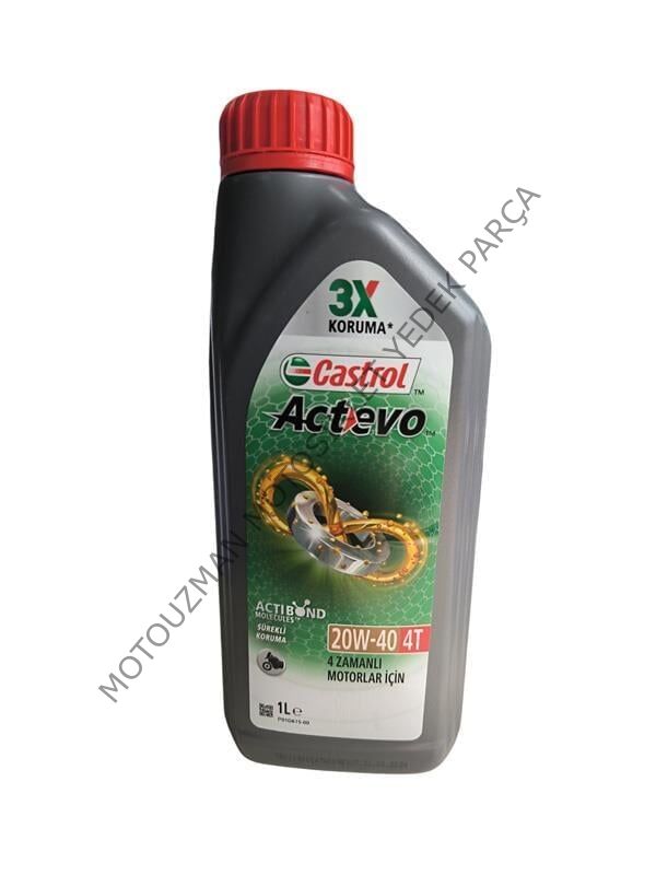 CASTROL 4T 20w/40 Motor Yağı 1 Litre